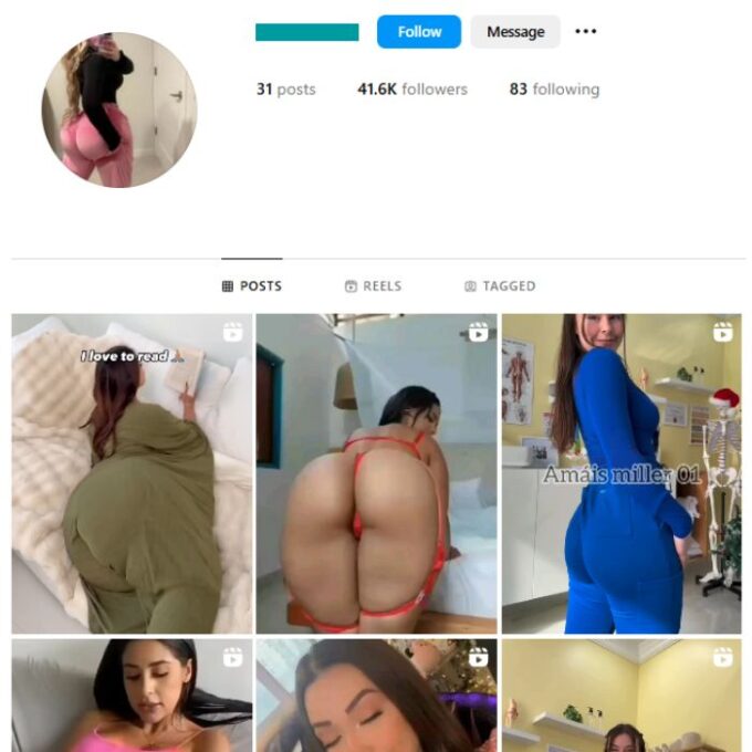40K Girls Models Instagram Account for sale