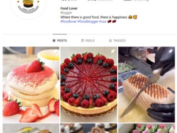 4K Cakes Desserts Instagram Account for sale
