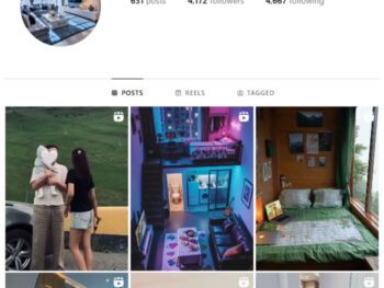 4K Luxury Interior Home Instagram Account for sale