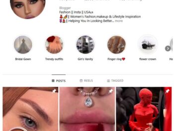 4K Makeup Fashion Instagram Account for sale