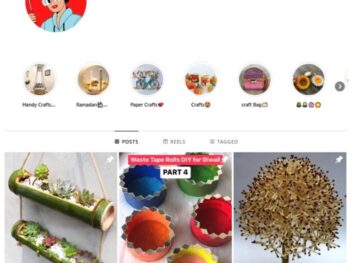 50K Crafts Arts & Design Instagram Account for sale