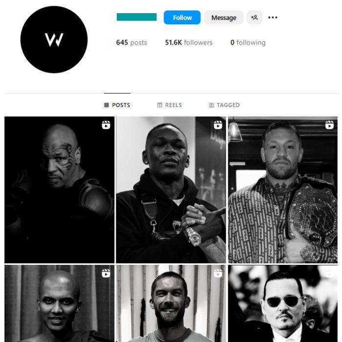 50K Entrepreneur Motivation Instagram Account for sale