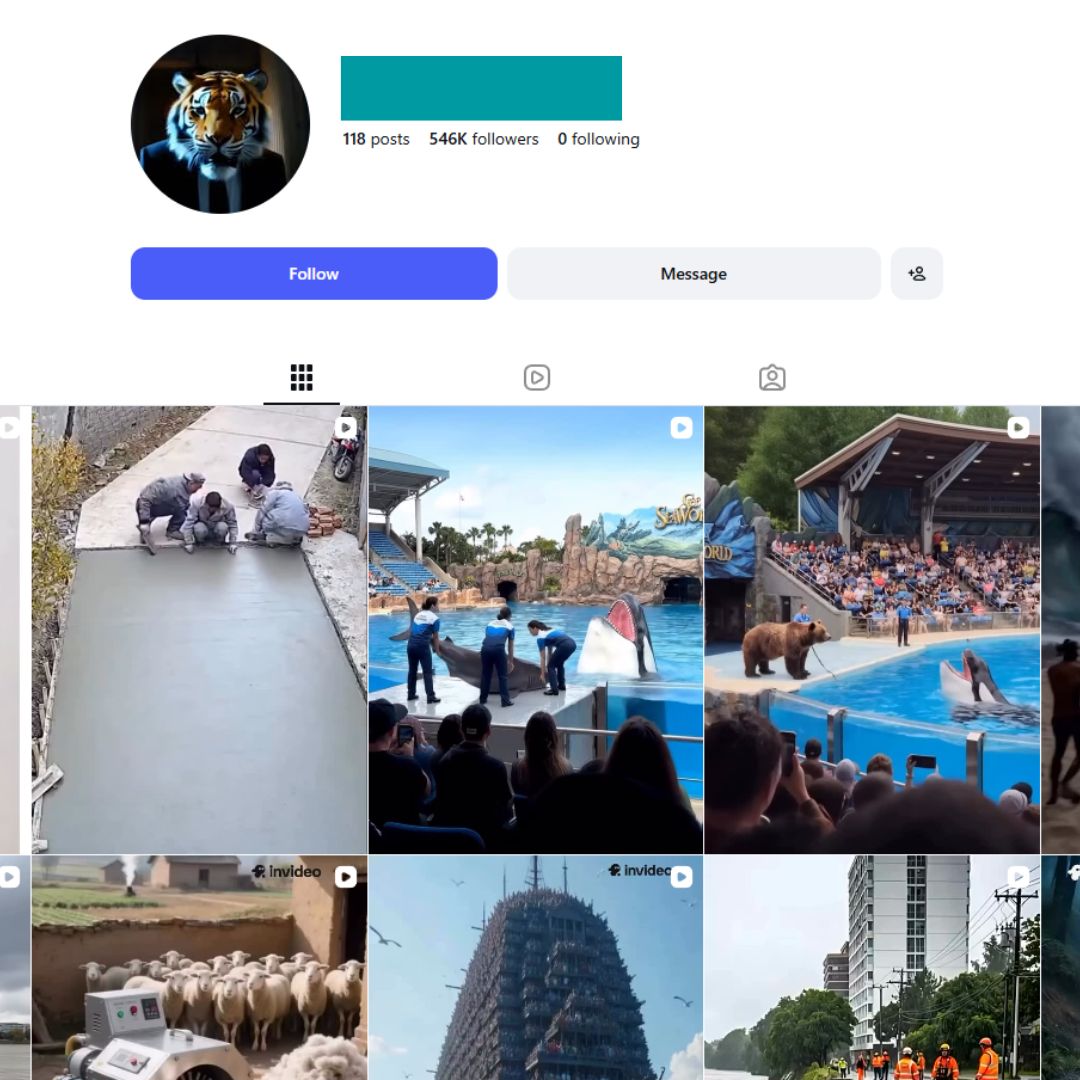 540K AI Clips Instagram Account for Sale 540K AI Clips Instagram Account for Sale