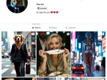 580K AI Clips Instagram Account for sale