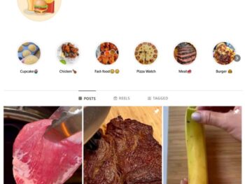 5K Food Cooking Instagram Account for sale
