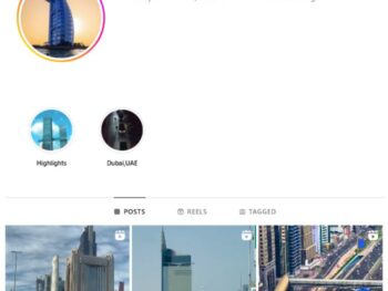 6K Travel Dubai Instagram Account for sale