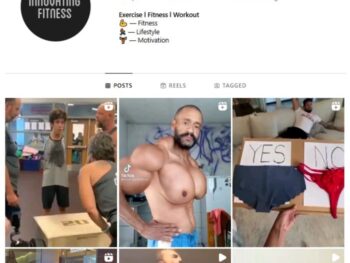 700K Fitness Funny Workout Instagram Account for sale