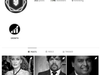 730K Success Motivation Instagram Account for sale