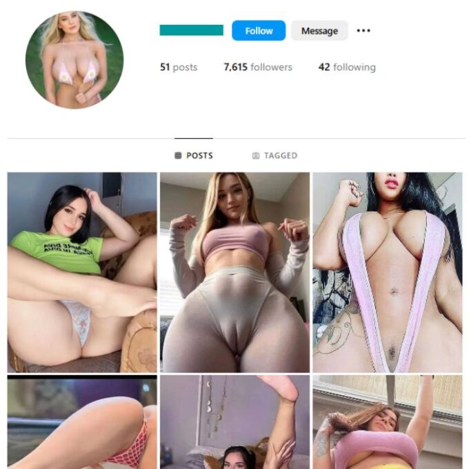7K Babes Models Instagram Account for sale