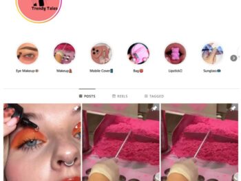 7K Makeup Cosmetics Instagram Account for sale