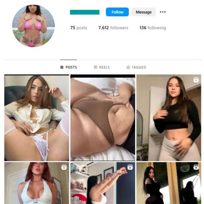 7K Models Babes Instagram Account for sale