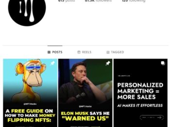 80K Motivation Entrepreneur Instagram Account for sale