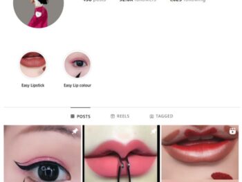 90K Eyelashes Beauty Instagram Account for sale