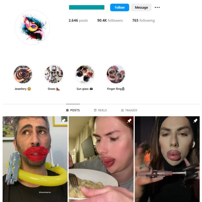90K Fashion Style Instagram Account for sale