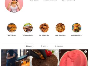 90K Food Reels Instagram Account for sale