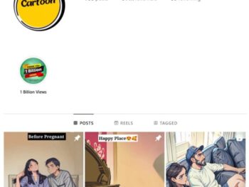 970K Comic Love Relationship Instagram Account for sale