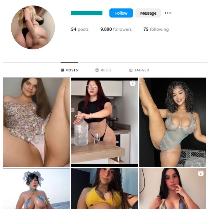 9K Girls Models Instagram Account for sale