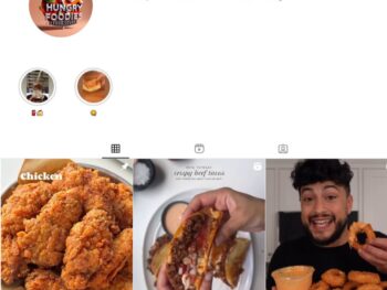 10K Food Cuisine Instagram Account for Sale