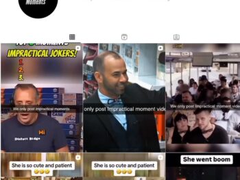 120K Funny Pranks TV Show Instagram Account for Sale
