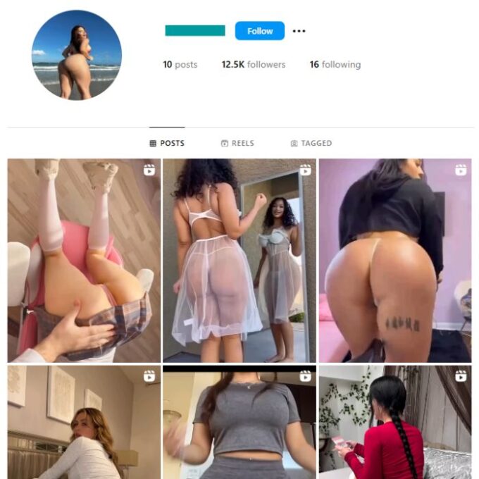 12K Girls Models Instagram Account for sale