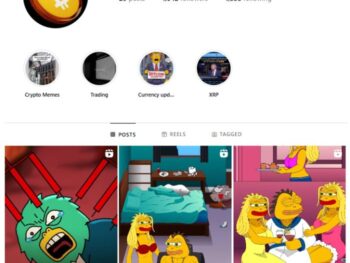 1K Finance Crypto Instagram Account for sale
