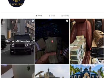 1K Luxury Lifestyle Instagram Account for Sale