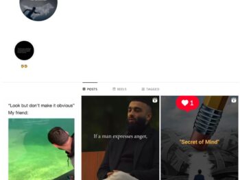 1K Motivational Quotes Instagram Account for Sale