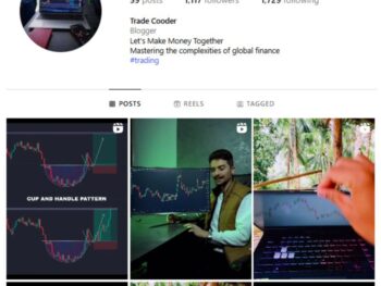 1K Stock Trading Instagram Account for sale