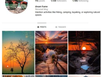 1K Travel Photography Instagram Account for sale