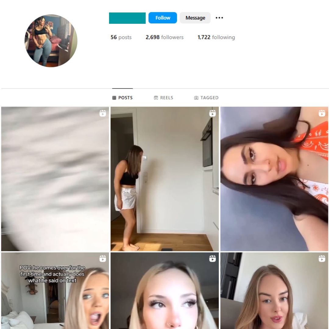 2K Babes Models Reels Instagram Account for Sale