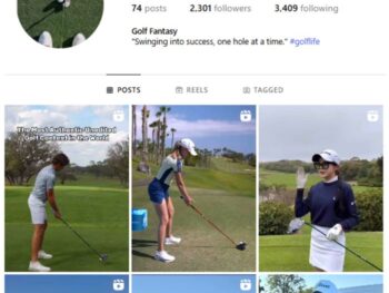 2K Golf Sports Instagram Account for sale