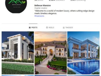 2K Mega Mansions Instagram Account for sale
