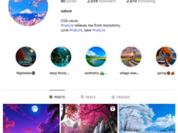 2K Nature Explore Instagram Account for sale