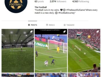 2K Sports Football Instagram Account for sale