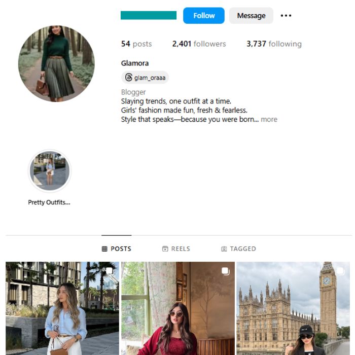 2K Women's Fashion Clothing Instagram Account for sale