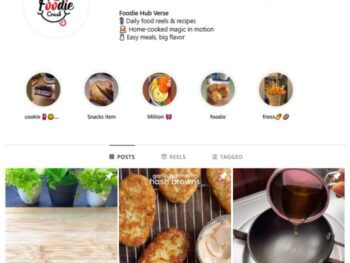 30K Food Cooking Instagram Account for sale