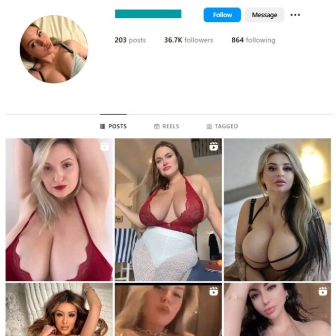 35K Girls Models Instagram Account for sale
