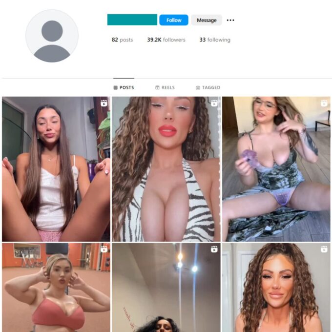 39K Babes / Hot Girls Instagram Account for Sale