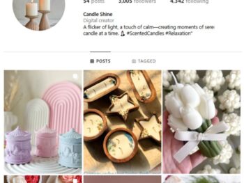 3K Candles FYP Instagram Account for sale