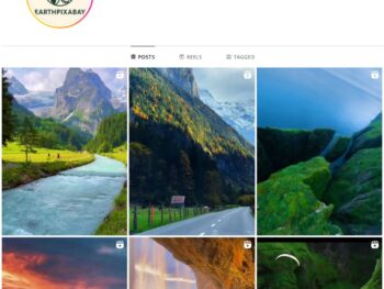 3K Eath Travel Nature Instagram Account for Sale