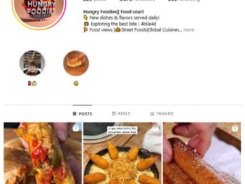 5K Food Cuisine Instagram Account for sale