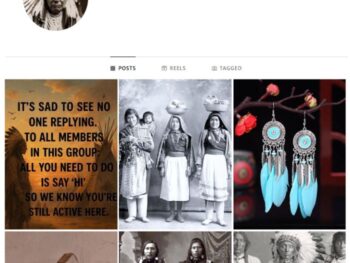5K Native Americans Instagram Account for sale