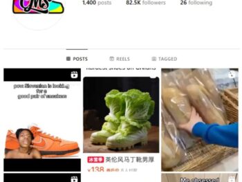 80K Streetwear Sneakers Instagram Account for sale