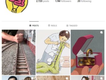 1.1M Creative Art DIY Instagram Account for sale