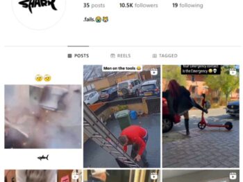 10K Entertainment Fails Instagram Account for sale