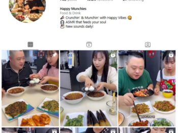 10K Food ASMR Instagram Account for sale