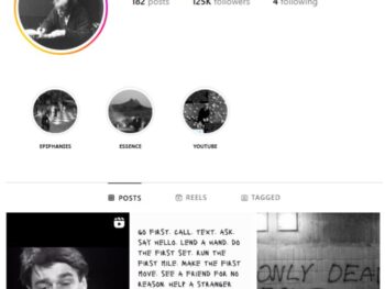 125K Philosophical Quotes Instagram Account for sale