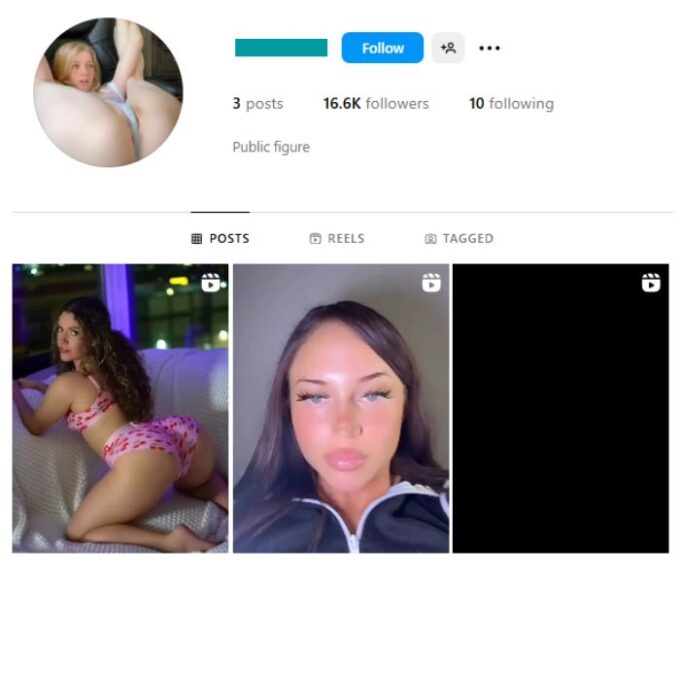16K Girls Babes Instagram Account for sale