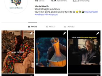 16K Mental Health Wellness Instagram Account for sale