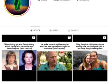19K Mystery Stories Instagram Account for sale